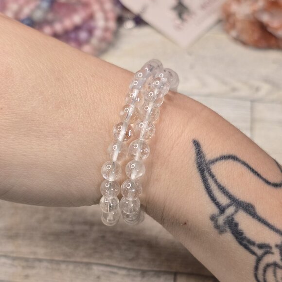 Clear Quartz Crystal Bracelet ONE - Picture 2 of 4